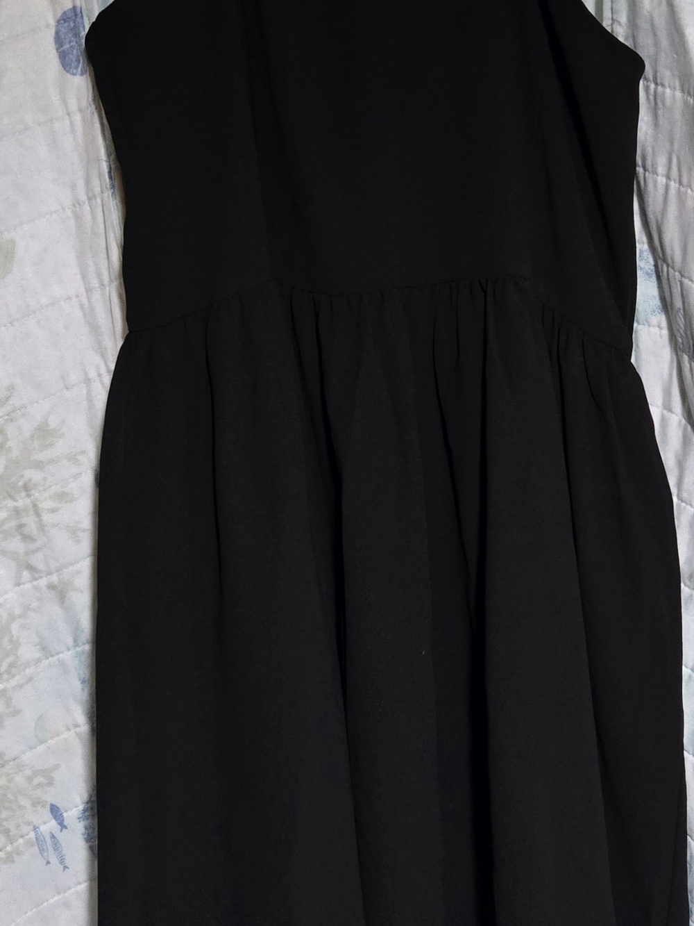 Classic Black Midi Dress